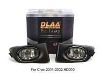 DLAA  Fog Lamp front Set Bumper Lights For Civic 2001-2002 HD050
