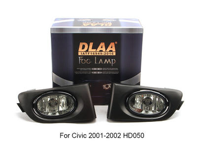DLAA  Fog Lamp front Set Bumper Lights For Civic 2001-2002 HD050