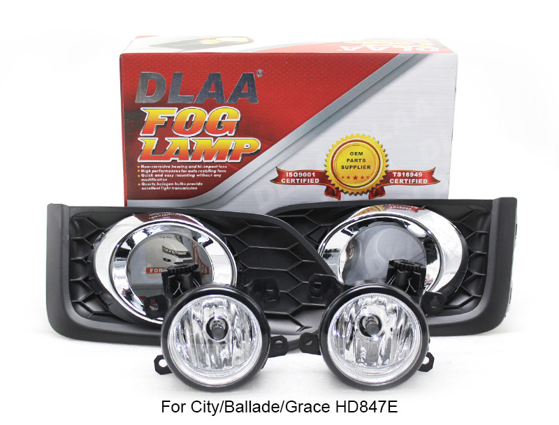 DLAA Fog Lamp Set Bumper Lamp For City/Ballade/Grace HD847E