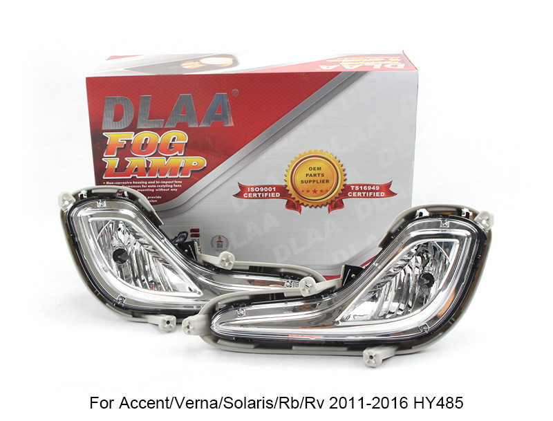 DLAA  Fog Lamp Set Bumper Lamp For Accent/Verna/Solaris/Rb/Rv 2011-2016 HY485