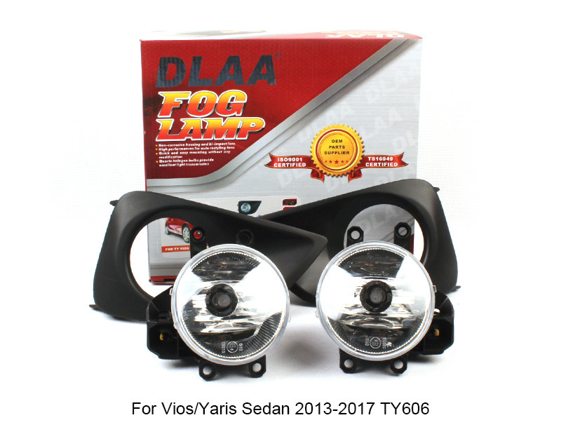 DLAA Fog Lamp Set Bumper Lamp For Vios/Yaris Sedan 2013-2017 TY606