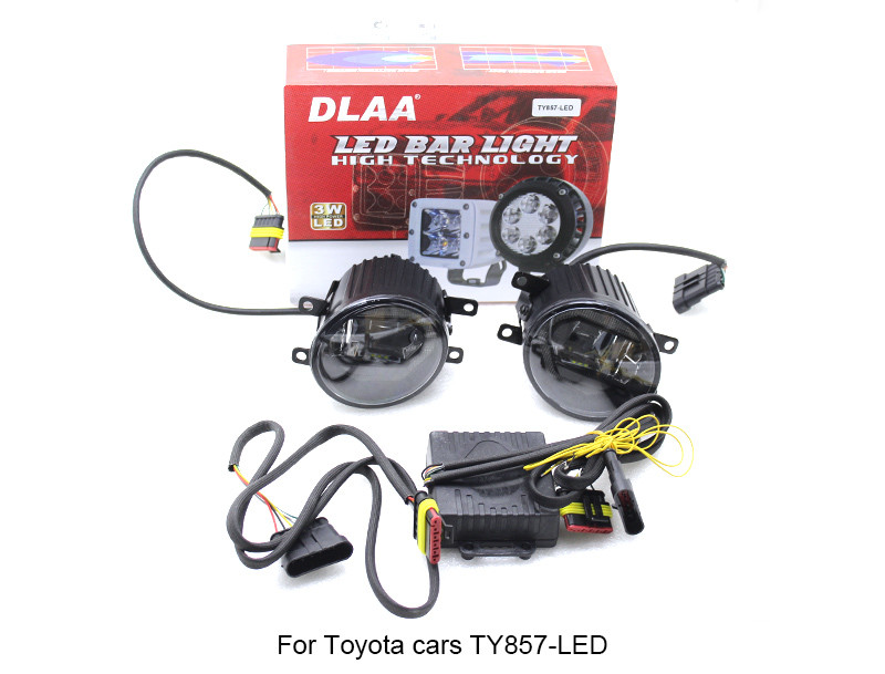 DLAA  Fog Lamp Set Bumper Lamp LED Universal lamp For Toyota cars TY857-LED
