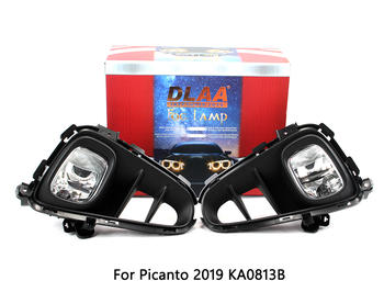 DLAA Fog Lamp Set Bumper Lamp For Picanto 2019 KA0813B