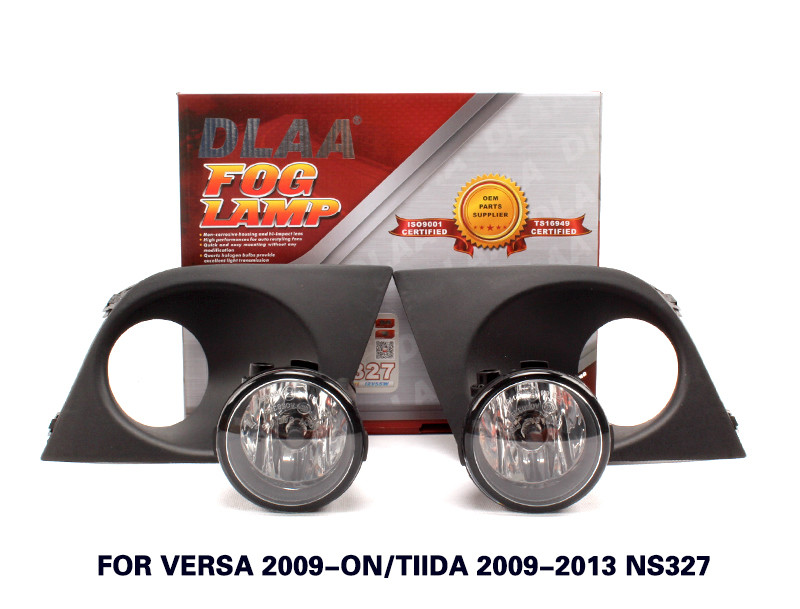 DLAA Fog Lamp Set Bumper Lamp For Versa 2009-ON/Tiida 2009-2013 NS327