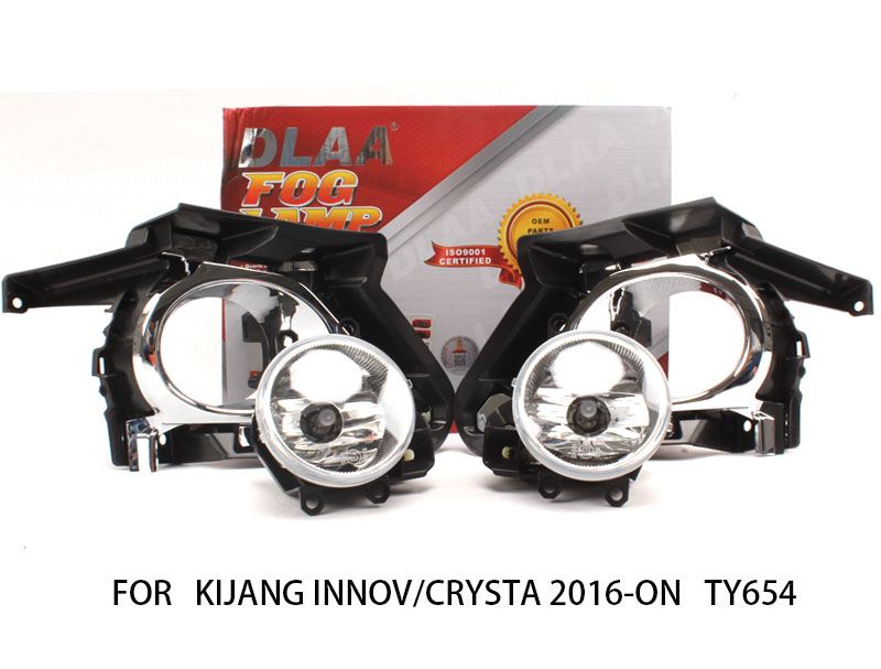 DLAA  Fog Lamp Set Bumper Light with WIRE HARNESS For KIJANG INNOVA/CRYSTA 2016-ON