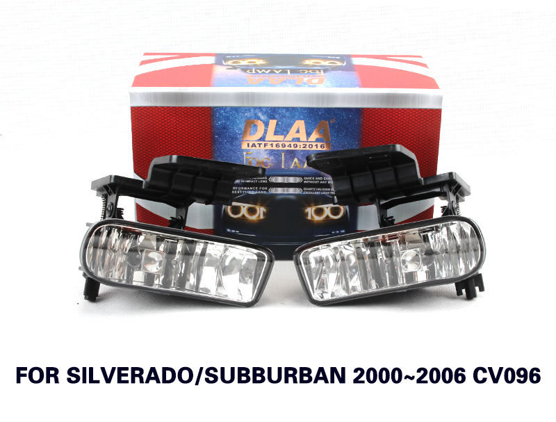 DLAA Fog Lamp Set Bumper LightS with led For Silverado 2000-2006/suburban 2000-2004