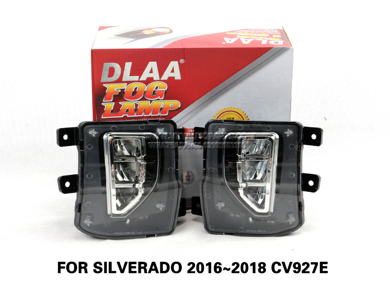 DLAA Led Fog Lamp Set Bumper Lights FOR SILVERADO 2016~2018 CV927E