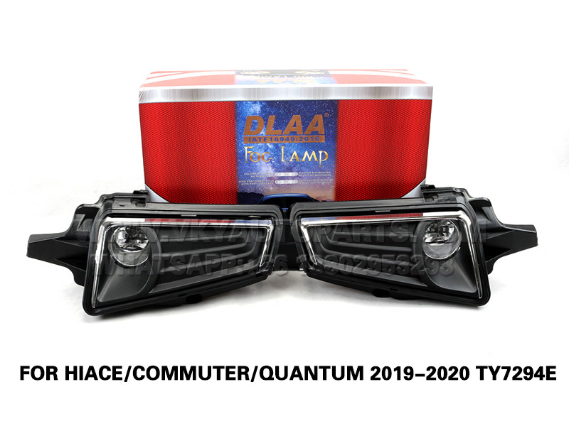 DLAA Fog Lamp Set Bumper Lights FOR HIACE COMMUTER QUANTUM 2019-2020 TY7294E
