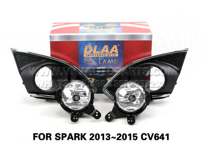 DLAA Fog Lamp Set Bumper Lights FOR SPARK 2013~2015 CV641