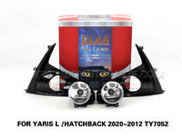 DLAA  Fog Lamp Set  Bumper Lights FOR YARIS L  HATCHBACK 2020~2012 TY7052