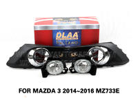 DLAA  Fog Lamp Set Bumper Lights FOR MAZDA 3 2014~2016 MZ733E