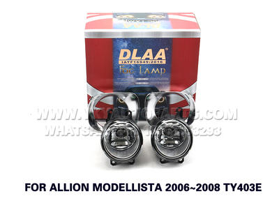 DLAA Front Fog Lamps Set Bumper Lights FOR ALLION MODELLISTA 2006~2008 TY403E
