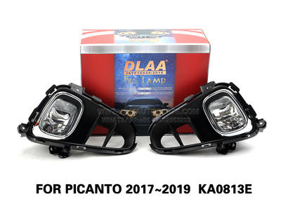 DLAA Fog Lamp Set Bumper Lights FOR PICANTO 2017~2019  KA0813E