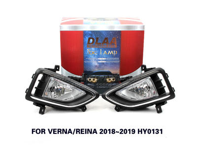 DLAA Fog Lights Set Bumper Lamp FOR VERNA REINA 2018~2019 HY0131