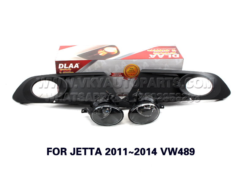 DLAA  Fog Lamp front Set Bumper Lights FOR JETTA 2011~2014 VW489