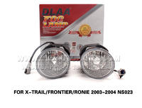 DLAA  Fog Lamp front Set Bumper Lights FOR X-TRAIL FRONTIER RONIE 2003~2004 NS023