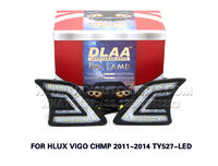 DLAA drl led daytime running lights Fog Lamp front Set Bumper Lights FOR HLUX VIGO CHMP 2011~2014 TY527-LED