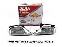 DLAA  Fog Lights front Set Bumper Lamp With wire FOR ODYSSEY 2005~2007 HD231