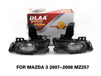 DLAA  Fog Lights front Set Bumper Lights With FOR MAZDA 3 2007~2008 MZ257