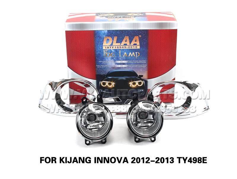 DLAA Fog Lamps front Set Bumper Lights with wire FOR KIJANG INNOVA 2012-2013 TY498E