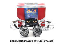 DLAA Fog Lamps front Set Bumper Lights with wire FOR KIJANG INNOVA 2012-2013 TY498E