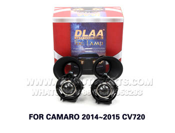 DLAA  Fog Lamps front Set Bumper Lights with wire  FOR CAMARO 2014~2015 CV720