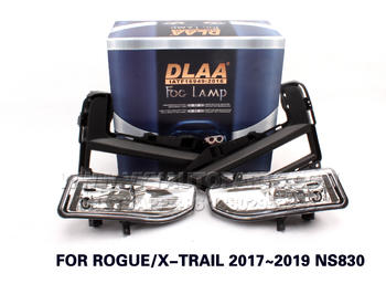 DLAA Fog Lamps front  Set Bumper Lights with wire FOR ROGUE X-TRAIL 2017~2019 NS830