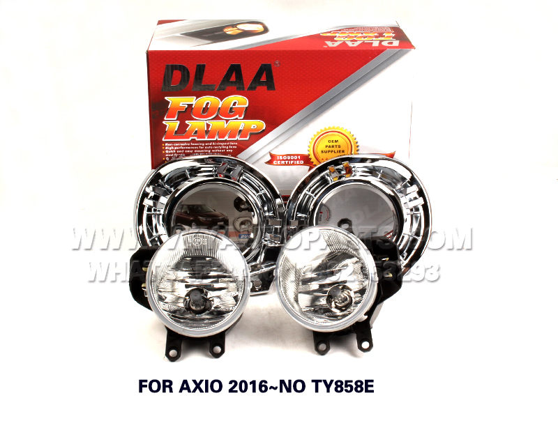 DLAA Fog Lamps front Set Bumper Lights with wire FOR AXIO 2016~NO TY858E