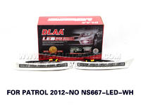 DLAA  Fog Lights Set Bumper Lamp FOR PATROL 2012~NO NS667-LED-WH