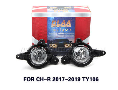 DLAA  Fog Lights Set Bumper Lamp FOR CH-R 2017~2019 TY106
