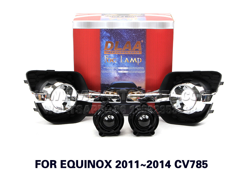 DLAA Fog Lights Set Bumper Lamp FOR EQUINOX 2011~2014 CV785