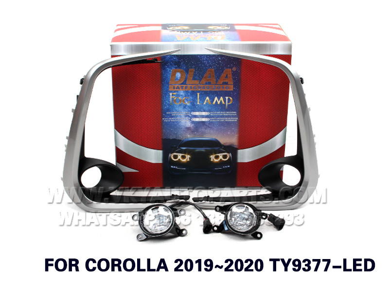 DLAA  Fog Lights Set Bumper Lamp FOR COROLLA 2019~2020 TY9377-LED
