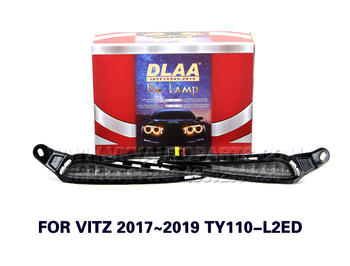 DLAA  Fog Lights Set Bumper Lamp FOR VITZ 2017~2019 TY110-L2ED