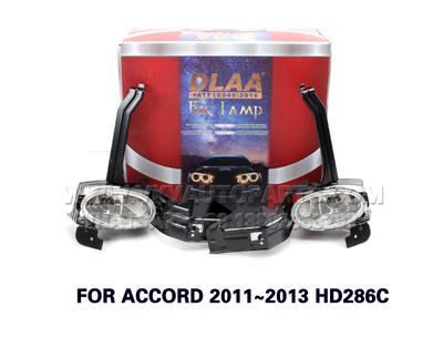 DLAA Fog Lights Set Bumper Lamp FOR ACCORD 2011~2013 HD286C