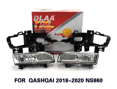 DLAA  Fog Lights Set Bumper Lamp FOR  QASHQAI 2018~2020 NS860
