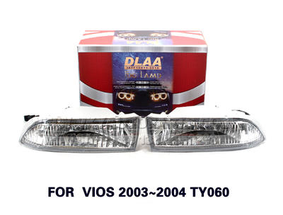 DLAA Fog Lights Set Bumper Lamp FOR  VIOS 2003~2004 TY060