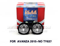 DLAA Fog Lights Set Bumper Lamp FOR  AVANZA 2015~NO TY637
