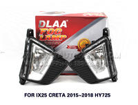 DLAA  Fog Lights Set Bumper Lamp FOR IX25 CRETA 2015~2018 HY725