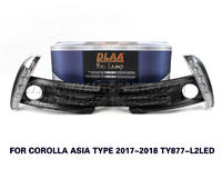 DLAA Fog Lights Set Bumper Lamp FOR COROLLA ASIA TYPE 2017~2018 TY877-L2LED