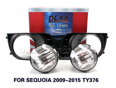 DLAA Fog Lamp Set Bumper Light with WIREHARNESS FOR SEQUOIA 2009~2015 TY376