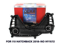 DLAA  Fog Lights Set Bumper Lamp With FOR I10 HATCHBACK 2018~NO HY1572
