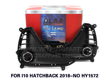 DLAA  Fog Lights Set Bumper Lamp With FOR I10 HATCHBACK 2018~NO HY1572