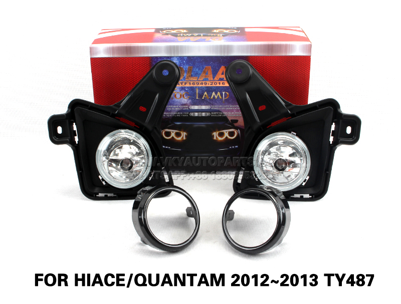 DLAA  Fog Lights Set Bumper Lamp With FOR HIACE QUANTAM 2012~2013 TY487
