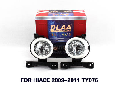 DLAA Fog Lights Set Bumper Lamp With FOR HIACE 2009-2011 TY076