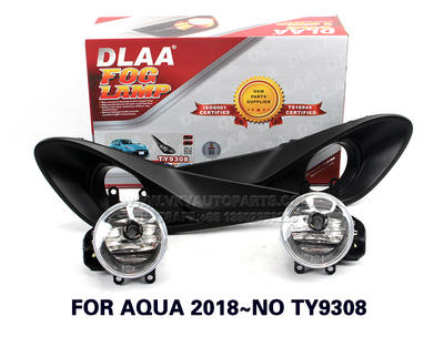 DLAA  Fog Lights Set Bumper Lamp With FOR AQUA 2018~NO TY9308