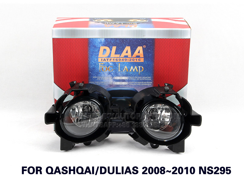 DLAA Fog Lights Set Bumper Lamp With FOR QASHQAI DULIAS 2008~2010 NS295