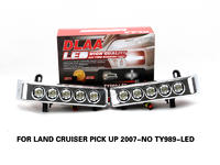 DLAA Led Fog Lamps Set Bumper Lights with wire FOR LAND CRUISER PICK UP 2007-NO TY989-LED