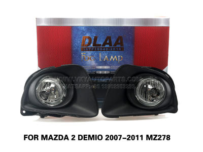 DLAA Fog LampsSet Bumper Lights withwire FOR Mazda 2 DEMIO 2007-2011 MZ278