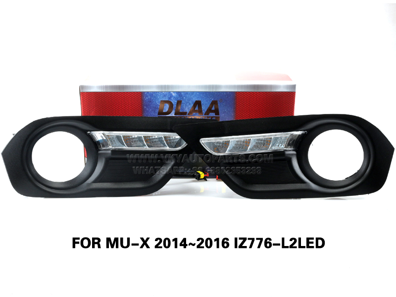 DLAA Led FogLamps Set Bumper Lights withwire FOR MU-X 2014~2016 IZ776-L2LED