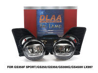 DLAA Led FogLamps Set Bumper Lights withwire FOR GS350F SPORT GS250 GS350 GS300G GS450H LX997